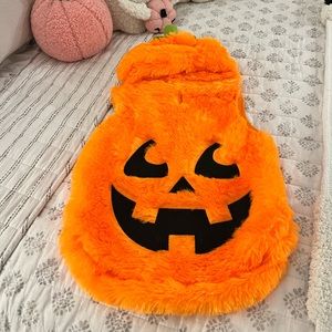Halloween Dog Pumpkin Costume size Large 2023